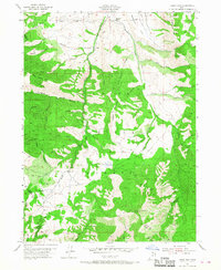 James Peak 1955 topographic map thumbnail