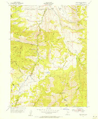 James Peak 1955 topographic map thumbnail