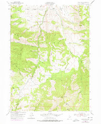 James Peak 1955 topographic map thumbnail