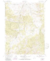James Peak 1955 topographic map thumbnail