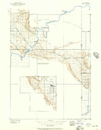 Jensen 1907 topographic map preview