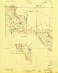 Jensen 1910 topographic map preview