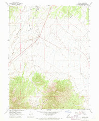 Jericho 1967 topographic map thumbnail