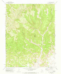 Jim Canyon 1970 topographic map thumbnail