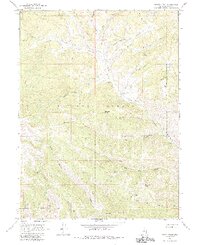 Jimmies Point 1967 topographic map thumbnail
