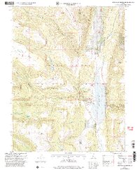 Joes Valley Reservoir 2001 topographic map thumbnail