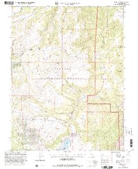 Johns Peak 2001 topographic map preview