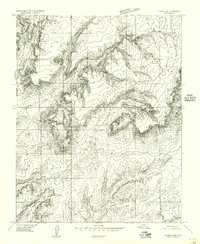 Johnson NE 1954 topographic map thumbnail