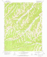 Jones Hollow 1968 topographic map thumbnail