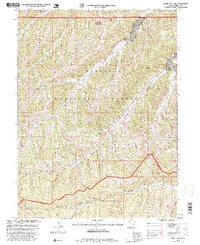 Jones Hollow 1996 topographic map thumbnail