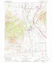 Jones Narrows 1951 topographic map thumbnail