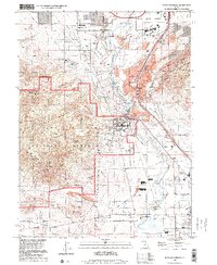 Jordan Narrows 1999 topographic map thumbnail
