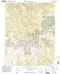 Joseph Peak 2001 topographic map thumbnail