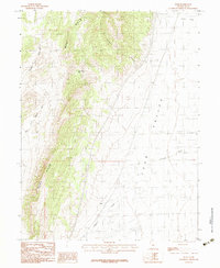Juab 1983 topographic map thumbnail