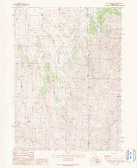 Judd Mountain 1989 topographic map thumbnail