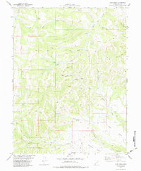 Jump Creek 1979 topographic map thumbnail