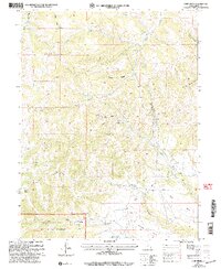 Jump Creek 2001 topographic map thumbnail