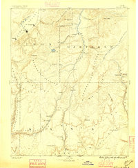 Kanab 1886 topographic map thumbnail