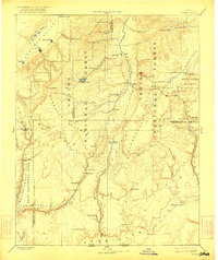 Kanab 1886 topographic map preview