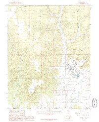 Kanab 1985 topographic map thumbnail