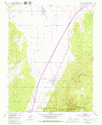Kanarraville 1950 topographic map thumbnail