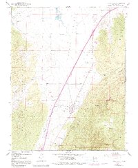 Kanarraville 1950 topographic map thumbnail