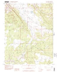 Kane Springs 1996 topographic map thumbnail