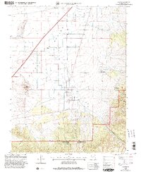 Kanosh 2001 topographic map thumbnail