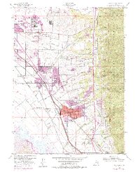 Kaysville 1955 topographic map thumbnail
