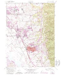 Kaysville 1955 topographic map thumbnail