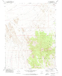 Keg Mtn Pass topographic map thumbnail