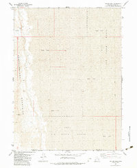 Keller Well 1983 topographic map thumbnail