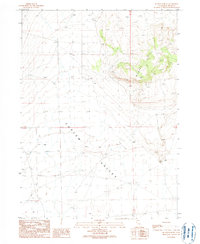 Kelton Pass SE 1990 topographic map thumbnail
