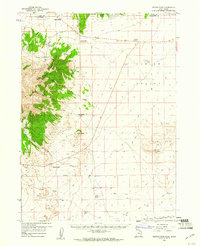 Kelton Pass 1959 topographic map thumbnail
