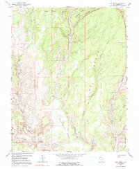 King Bench 1964 topographic map preview