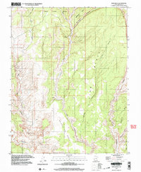 King Bench 1997 topographic map thumbnail