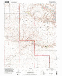 King Mesa 1997 topographic map thumbnail