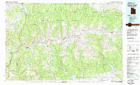 Kings Peak 1982 topographic map thumbnail