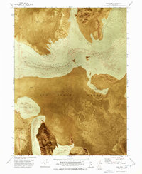 Knolls SE 1973 topographic map thumbnail