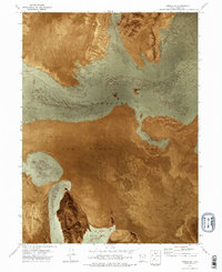 Knolls SE 1973 topographic map thumbnail