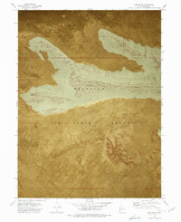 Knolls SW 1973 topographic map thumbnail