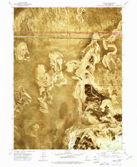 Knolls 1973 topographic map thumbnail