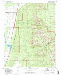 Kolob Arch 1980 topographic map thumbnail