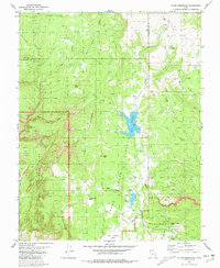 Kolob Reservoir 1980 topographic map thumbnail
