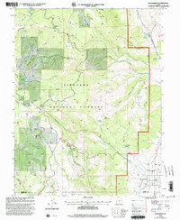 Koosharem 2001 topographic map thumbnail