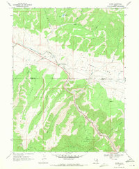Kyune 1969 topographic map preview