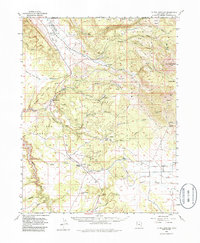 La Sal Junction 1954 topographic map thumbnail