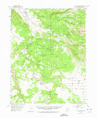 La Sal Junction 1954 topographic map thumbnail