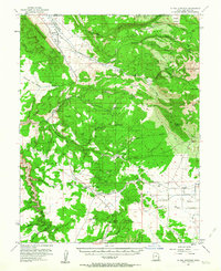 La Sal Junction 1954 topographic map thumbnail