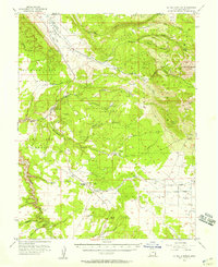 La Sal Junction 1954 topographic map thumbnail